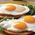 Open Faced Fried Eggs Easy Recipe