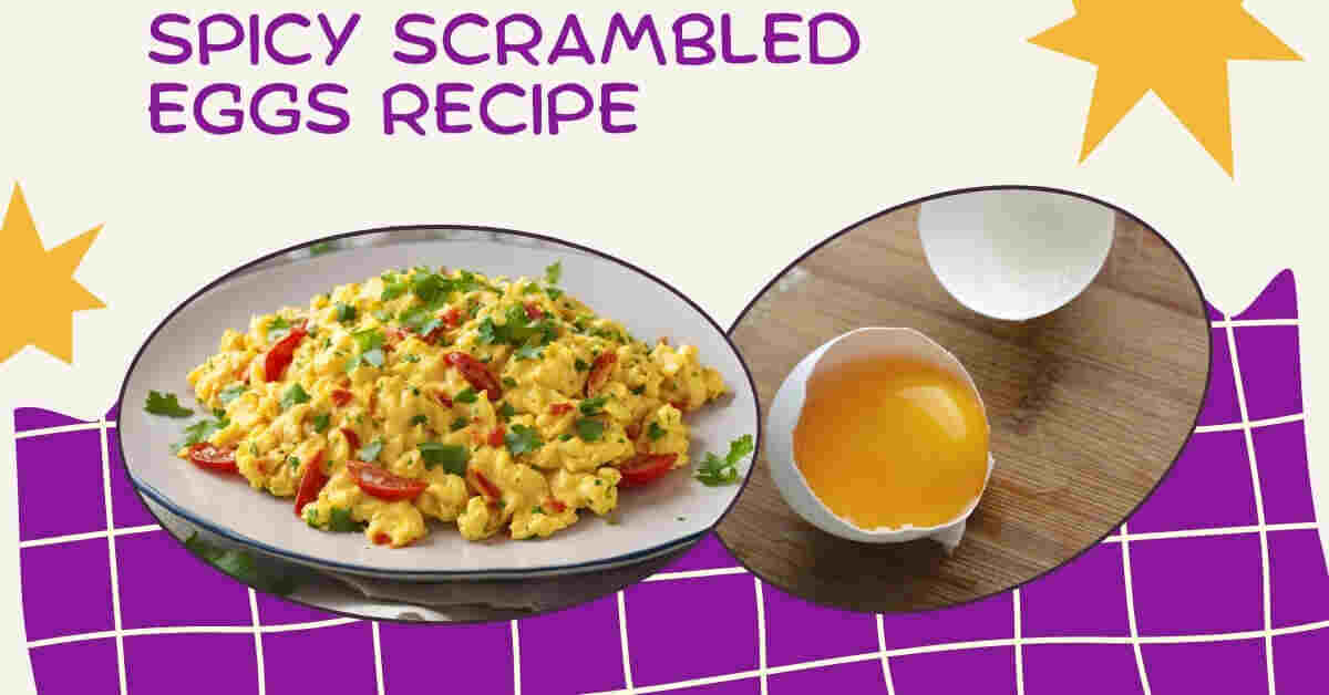 Spicy Scrambled Eggs recipe