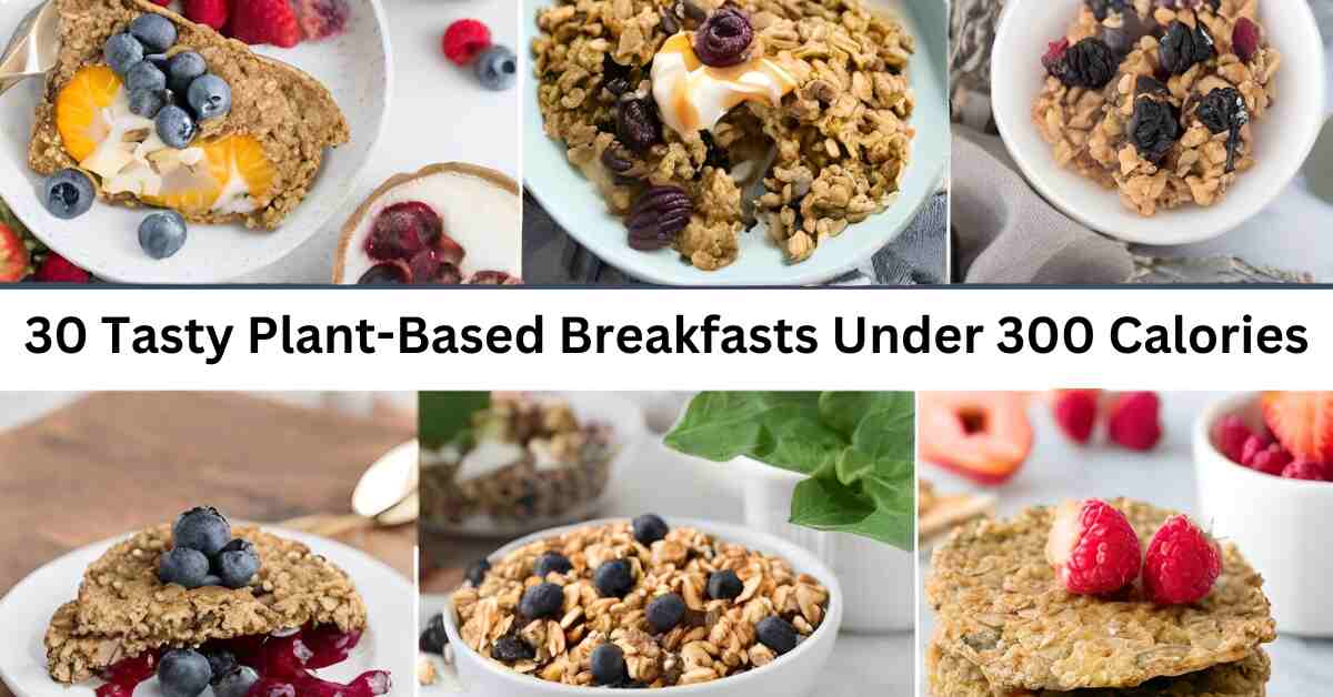 30 Tasty Plant Based Breakfasts