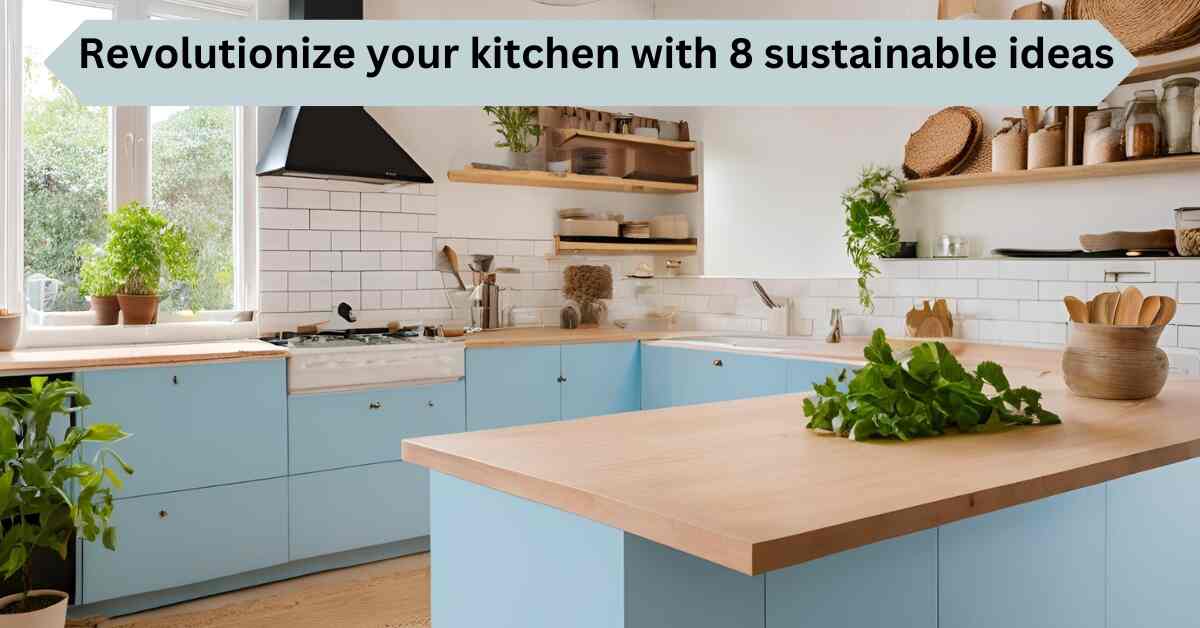 Revolutionize your kitchen with 8 sustainable ideas